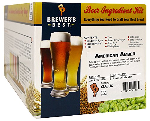 DIY American Amber Homebrew Beer Kit