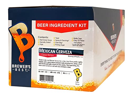 Mexican Cerveza Home Brew Beer Kit - 5 Gallon