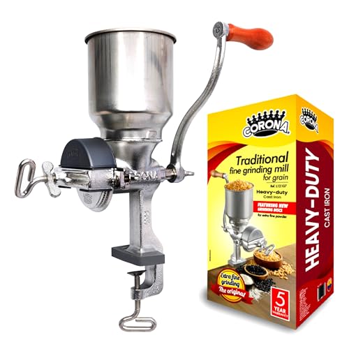 High Hopper Manual Corn and Grain Grinder
