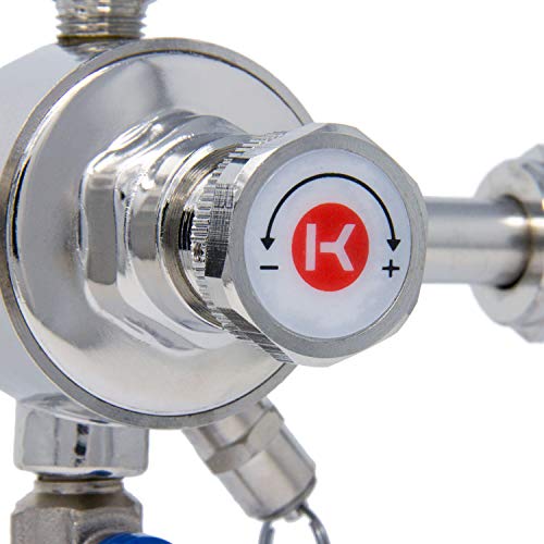 Kegco Chrome Draft Beer Regulator KC LH-542