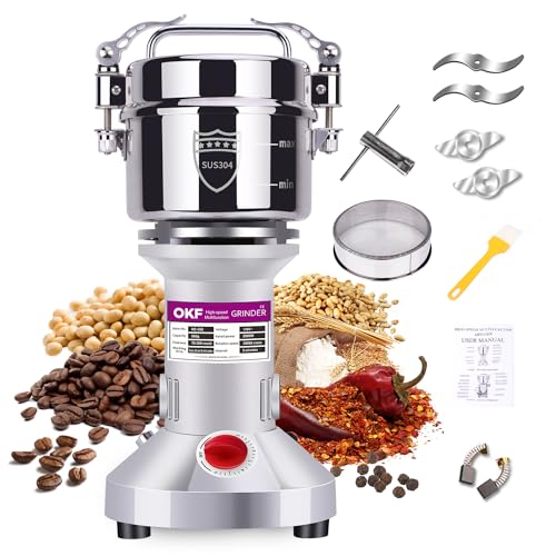 High-Speed 550g Electric Grain Mill Grinder