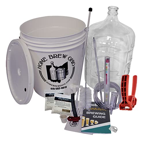 Gold Beer Making Kit with 5-Gallon Carboy