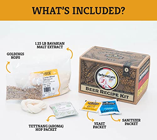 Hefeweizen Home Brew Recipe Kit - 1 Gallon