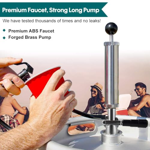 FERRODAY 8" D-System Keg Tap and Pump