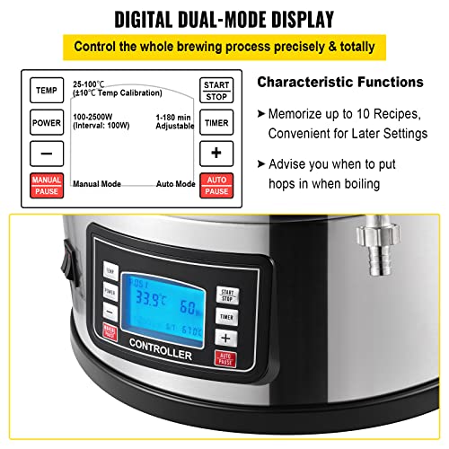 VEVOR All-in-One Electric Beer Brewing System