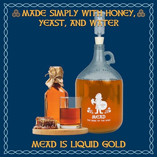DIY Honey Mead Brewing Kit - Makes 1 Gallon