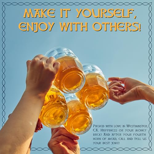 DIY Honey Mead Brewing Kit - Makes 1 Gallon
