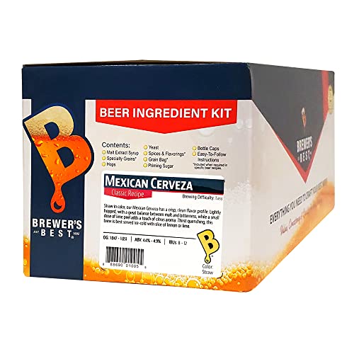 Mexican Cerveza Home Brew Beer Kit - 5 Gallon