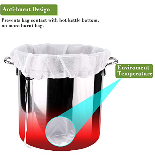 Reusable Extra Large Brew Bags - 3 Pack