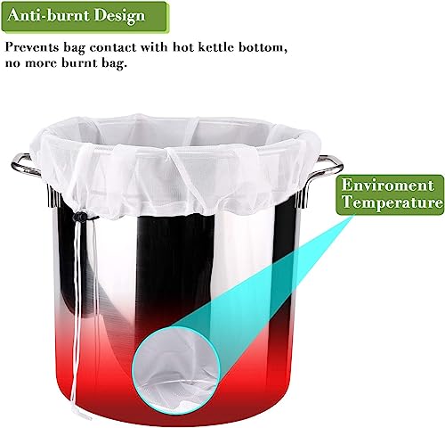 5 Pack Extra Large Reusable Brew Bags
