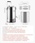 VEVOR All-in-One Electric Beer Brewing System