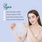 Vegan Hydrating Korean Face Mask Sheet Set