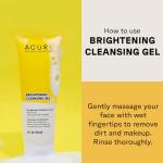 Acure Vegan Brightening Cleansing Gel for Radiance