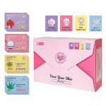 PRESENT SKIN Vegan Facial Sheet Mask Combo - 12 Pack