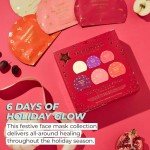 6-Day Glow Vegan Face Mask Set - 6 Pieces