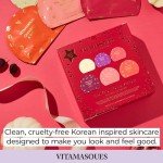 6-Day Glow Vegan Face Mask Set - 6 Pieces