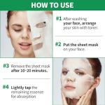 EUNYUL Hydrating Vegan Facial Sheet Mask Pack