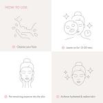 Blueberry Coconut Milk Firming Vegan Face Mask