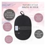 Vegan Bikini Scrub Mitt for Gentle Exfoliation