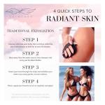 Vegan Bikini Scrub Mitt for Gentle Exfoliation