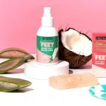 FREEMAN Coconut Aloe Foot Peel Spray 4 Fl Oz