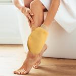 Vegan Exfoliating Gloves - 2 Pack Scrub Mitts