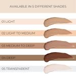 Vegan 4-in-1 Makeup Mousse for Light Skin