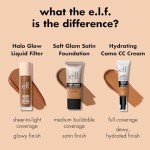 e.l.f. Soft Glam Vegan Foundation, Medium Coverage