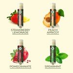 Earth’s Daughter Vegan Lip Balm 4-Pack Assorted Flavors