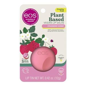 Eos Strawberry Sorbet Vegan Lip Salve 0.42 oz