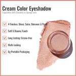 Oulac Vegan Nude Gold Cream Eyeshadow & Highlighter