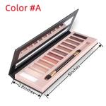 12 Color Vegan Smoky Eyeshadow Palette Set