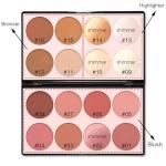 16-Color Vegan Contour and Highlighter Palette