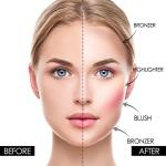 Focallure Vegan Blush and Highlighter Palette