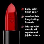 e.l.f. Vegan Satin Lipstick - Richly Pigmented Color