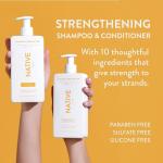 Native Vegan Shampoo and Conditioner Set - Almond & Shea