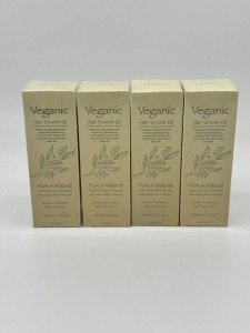 Set of 4 Vegan Hair Growth Oils