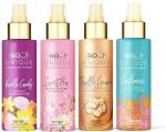 Vegan Body Mist Set - 4 Cruelty-Free Sprays
