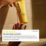 Vegan Vitamin C Cleanser for Exfoliation & Brightening