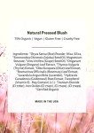 Natural Vegan Blush - Petal 0.18 oz