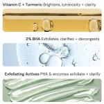 Vegan Vitamin C Cleanser for Exfoliation & Brightening