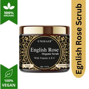 English Rose Vegan Exfoliating Facial Scrub