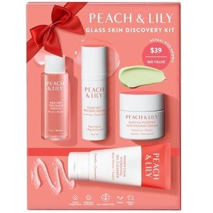 Peach & Lily Glass Skin Vegan Skincare Set