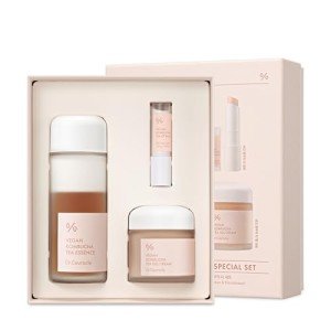 Korean Vegan Kombucha Tea Skincare Gift Set