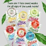 7DAYS Vegan Face Masks Set for All Skin Types