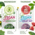 7DAYS Vegan Face Masks Set for All Skin Types