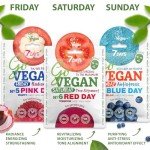 7DAYS Vegan Face Masks Set for All Skin Types
