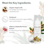 Revitalizing Vegan Facial Foam Cleanser with Argan Oil