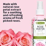 De La Cruz Vegan Rose Water Spray 8 FL. OZ