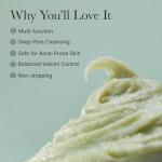 Korean Rice Mochi Vegan Face Cleanser & Scrub